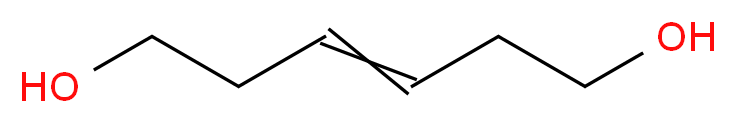 (3E)-3-Hexene-1,6-diol_分子结构_CAS_71655-17-9)
