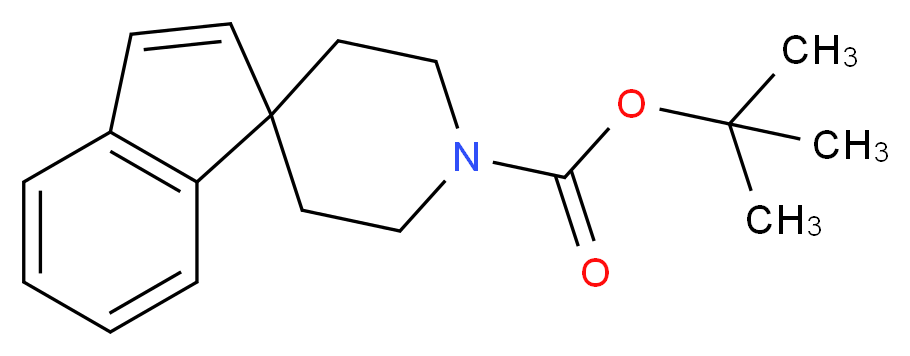 tert-butyl 1'H-spiro[indene-1,4'-piperidine]-1'-carboxylate_分子结构_CAS_137419-24-0)