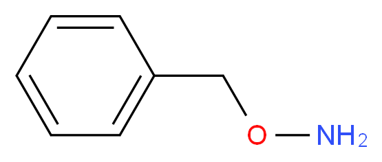 O-benzylhydroxylamine_分子结构_CAS_622-33-3