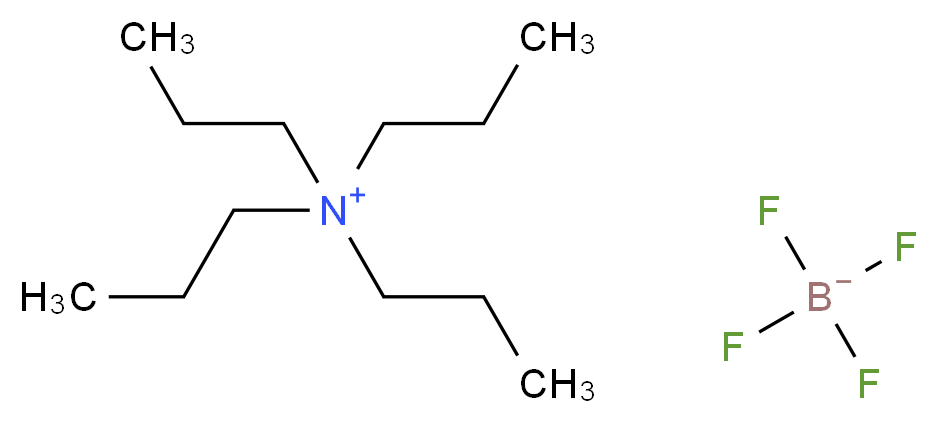 Tetrapropylammonium tetrafluoroborate 98%_分子结构_CAS_338-38-5)