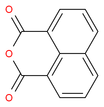 1,8-萘二甲酸酐_分子结构_CAS_81-84-5)