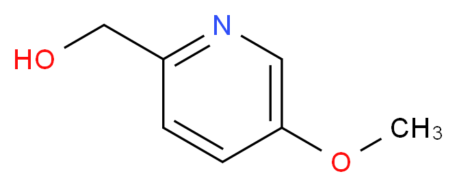 (5-Methoxypyridine-2-yl)methanol_分子结构_CAS_127978-70-5)