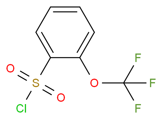 2-(三氟甲氧基)苯磺酰氯_分子结构_CAS_103008-51-1)