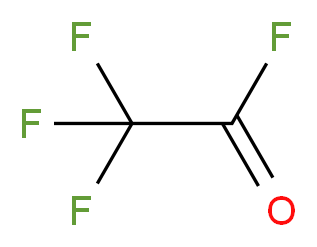 Trifluoroacetyl fluoride_分子结构_CAS_354-34-7)