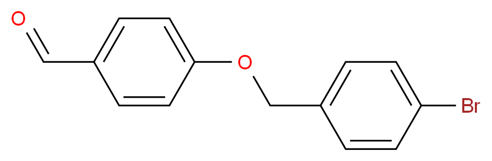 4-[(4-Bromobenzyl)oxy]benzenecarbaldehyde_分子结构_CAS_149833-95-4)