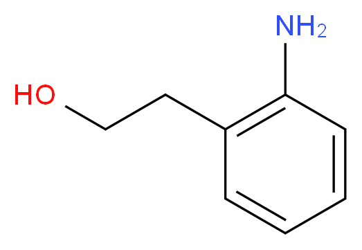 2-(2-aminophenyl)ethan-1-ol_分子结构_CAS_5339-85-5