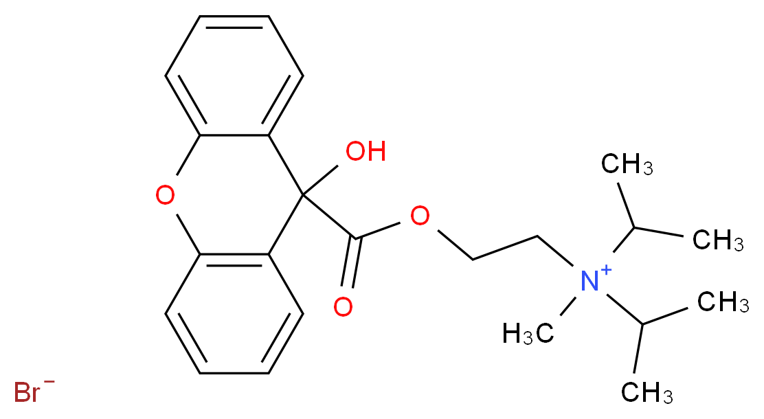 9-Hydroxy Propantheline Bromide _分子结构_CAS_93446-02-7)