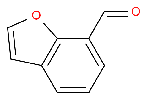 1-benzofuran-7-carbaldehyde_分子结构_CAS_95333-14-5