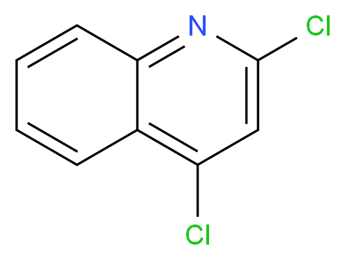 2,4-Dichloroquinoline 98%_分子结构_CAS_703-61-7)