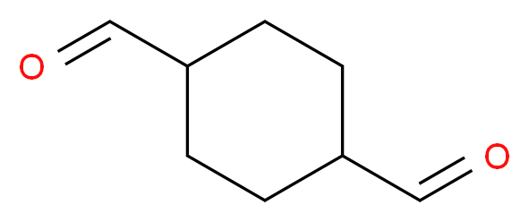 Cyclohexane-1,4-dicarbaldehyde_分子结构_CAS_33424-83-8)