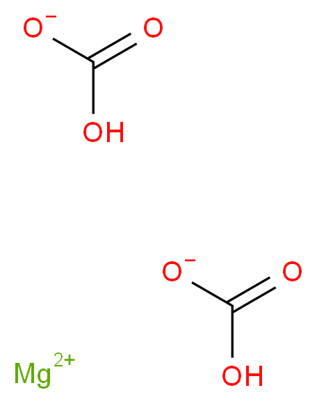 Magnesium bicarbonate_分子结构_CAS_)