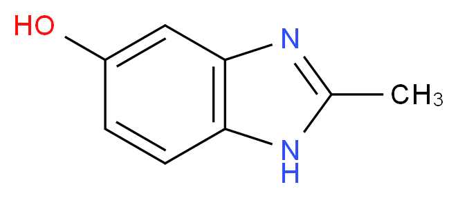 2-methyl-1H-1,3-benzodiazol-5-ol_分子结构_CAS_41292-66-4