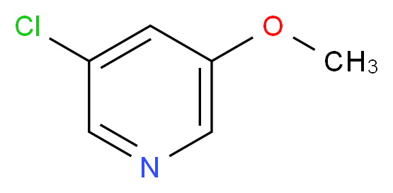 3-Chloro-5-methoxypyridine_分子结构_CAS_95881-83-7)