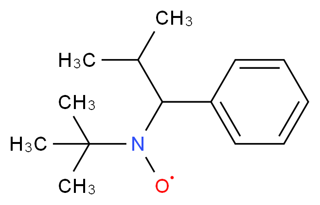 2,2,5-三甲基-4-苯基-3-氮杂己烷-3-硝基氧_分子结构_CAS_61015-94-9)