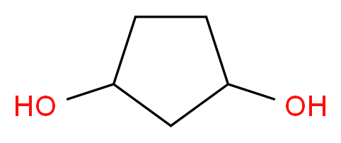 cyclopentane-1,3-diol_分子结构_CAS_59719-74-3