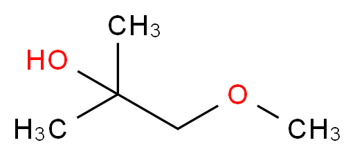 1-甲氧基-2-甲基-2-丙醇_分子结构_CAS_3587-64-2)