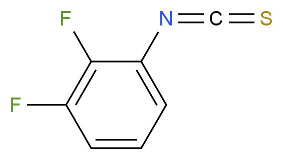 1,2-difluoro-3-isothiocyanatobenzene_分子结构_CAS_363179-57-1