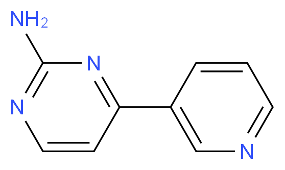 4-(pyridin-3-yl)pyrimidin-2-amine_分子结构_CAS_66521-66-2
