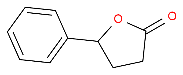 γ-苯基-γ-丁内酯_分子结构_CAS_1008-76-0)