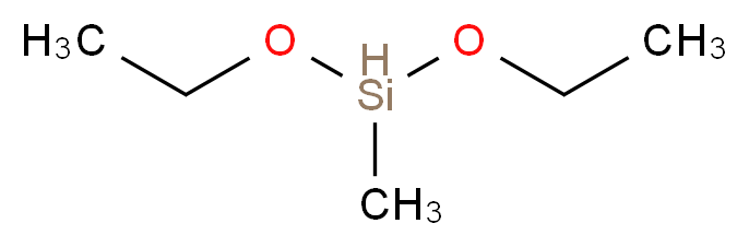 甲基二乙氧基硅烷_分子结构_CAS_2031-62-1)