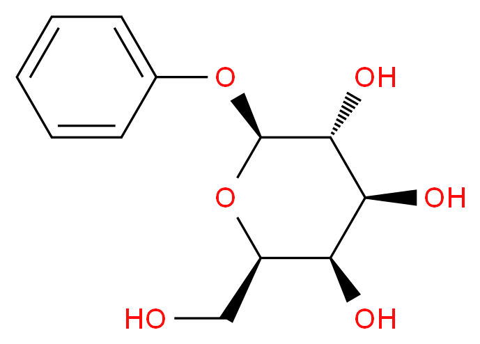 Phenyl-β-D-galactopyranoside_分子结构_CAS_2818-58-8)