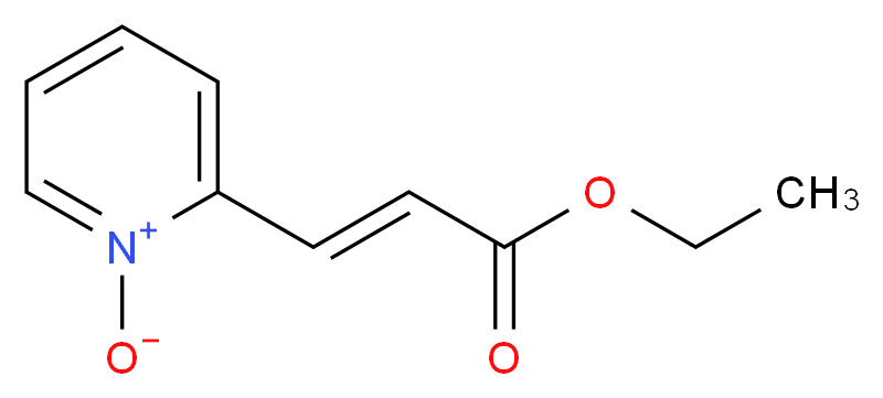 2-[(1E)-3-ethoxy-3-oxoprop-1-en-1-yl]pyridin-1-ium-1-olate_分子结构_CAS_259729-55-0