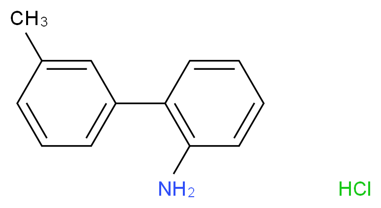 2-Amino-3'-methylbiphenyl hydrochloride_分子结构_CAS_)
