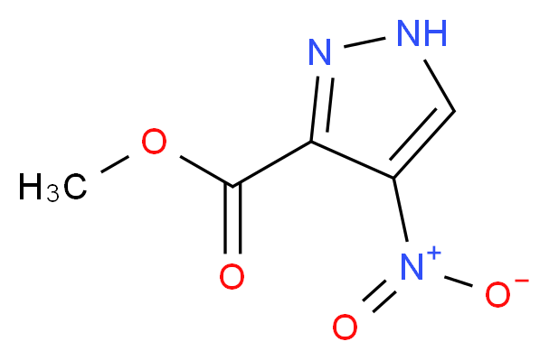 Methyl 4-nitro-1H-pyrazole-3-carboxylate_分子结构_CAS_138786-86-4)