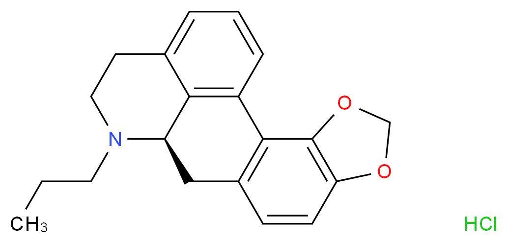 (-)-MDO-NPA 盐酸盐_分子结构_CAS_81264-57-5)