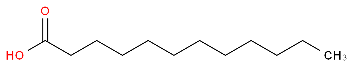 CAS_143-07-7 molecular structure