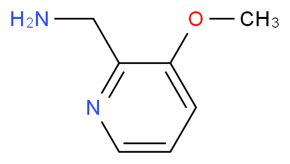 C-(3-METHOXY-PYRIDIN-2-YL)-METHYLAMINE_分子结构_CAS_595560-87-5)