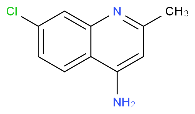 4-AMINO-7-CHLORO-2-METHYLQUINOLINE_分子结构_CAS_68017-47-0)