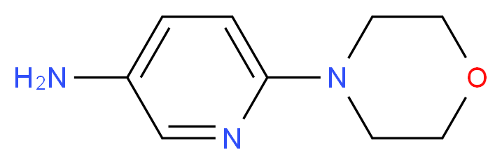 5-氨基-2-(4-吗啉基)吡啶_分子结构_CAS_52023-68-4)
