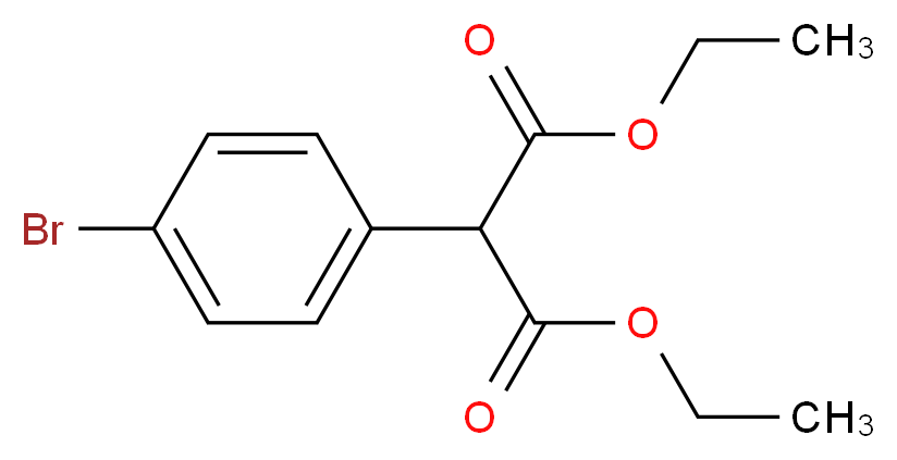 Diethyl 4-bromophenylmalonate_分子结构_CAS_93139-85-6)