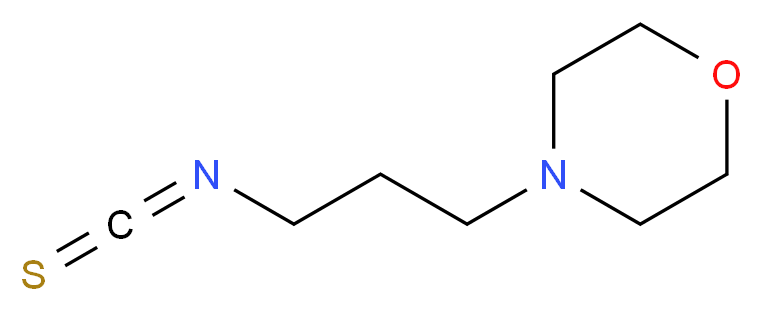 3-Morpholinopropyl isothiocyanate_分子结构_CAS_32813-50-6)