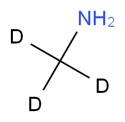 甲基-d3-胺_分子结构_CAS_5581-55-5)