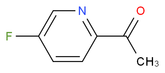 1-(5-fluoropyridin-2-yl)ethan-1-one_分子结构_CAS_)