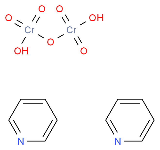 [(hydroxydioxochromio)oxy]chromiumoylol; bis(pyridine)_分子结构_CAS_20039-37-6