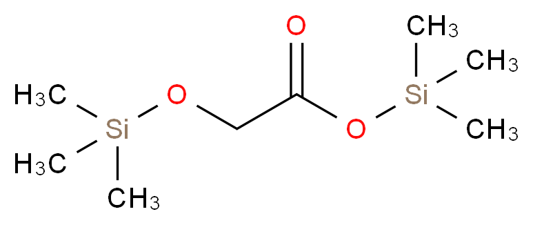 三甲基硅基三甲硅氧基醋酸酯_分子结构_CAS_33581-77-0)