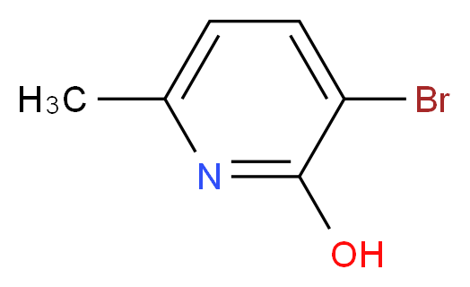 3-BROMO-2-HYDROXY-6-PICOLINE_分子结构_CAS_374633-33-7)