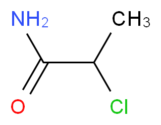 2-Chloropropanamide_分子结构_CAS_27816-36-0)