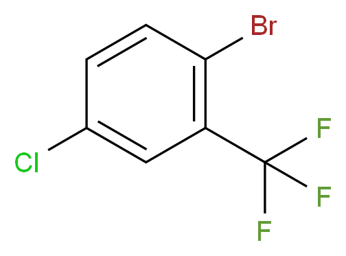 2-溴-5-氯三氟甲苯_分子结构_CAS_344-65-0)