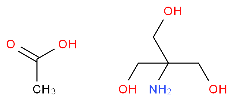 Trizma&reg; 乙酸盐_分子结构_CAS_6850-28-8)
