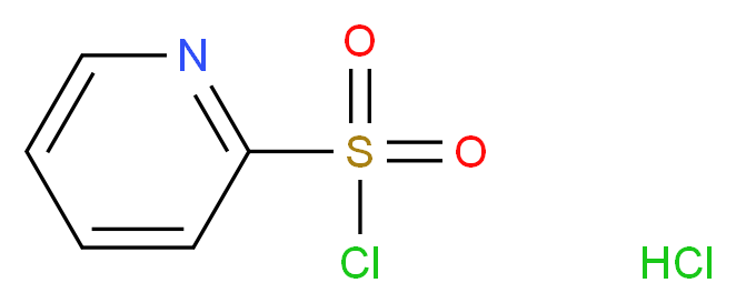 pyridine-2-sulfonyl chloride hydrochloride_分子结构_CAS_111480-84-3