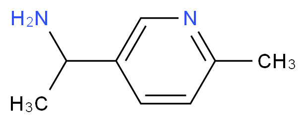 1-(6-methylpyridin-3-yl)ethan-1-amine_分子结构_CAS_92295-43-7