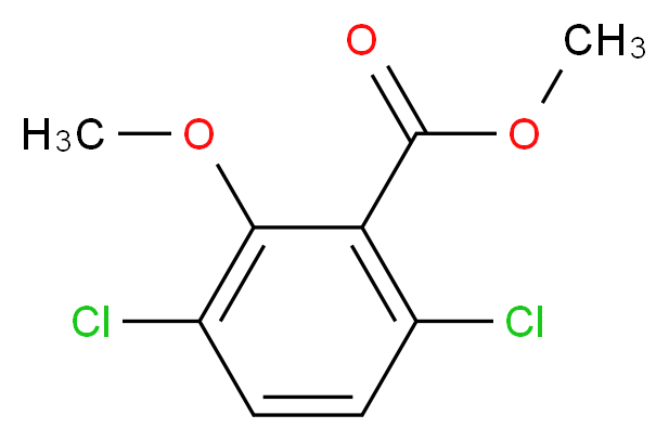 麦草畏甲酯_分子结构_CAS_6597-78-0)