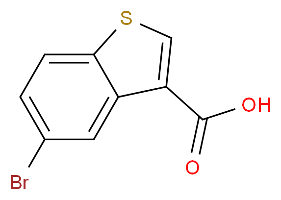 5-bromobenzo[b]thiophene-3-carboxylic acid_分子结构_CAS_7312-24-5)