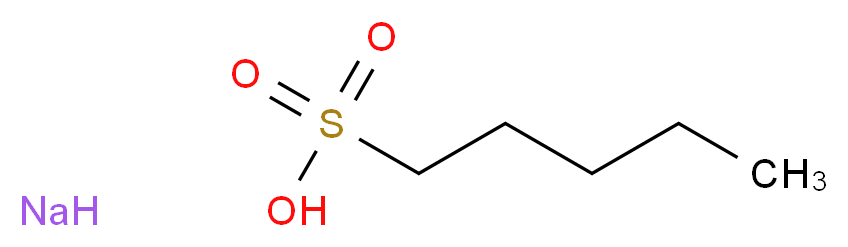 1-PENTANESULFONIC ACID, SODIUM SALT, HPLC GRADE_分子结构_CAS_)