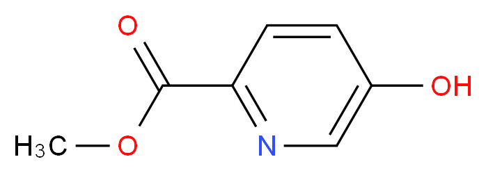 methyl 5-hydroxypyridine-2-carboxylate_分子结构_CAS_30766-12-2