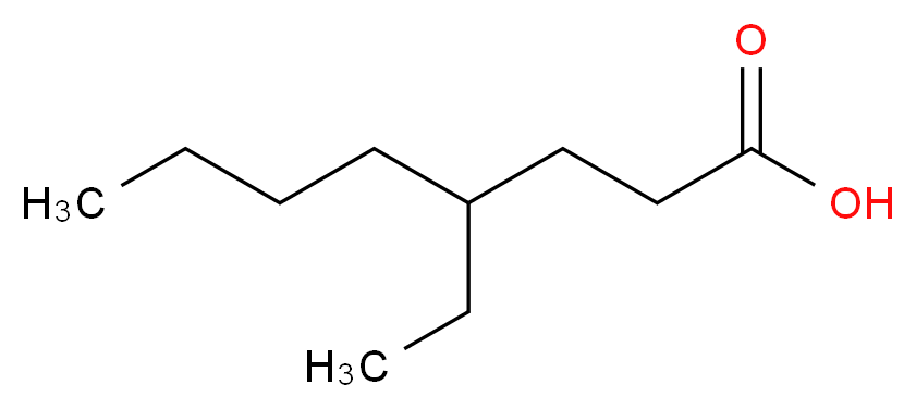 4-ethyloctanoic acid_分子结构_CAS_16493-80-4